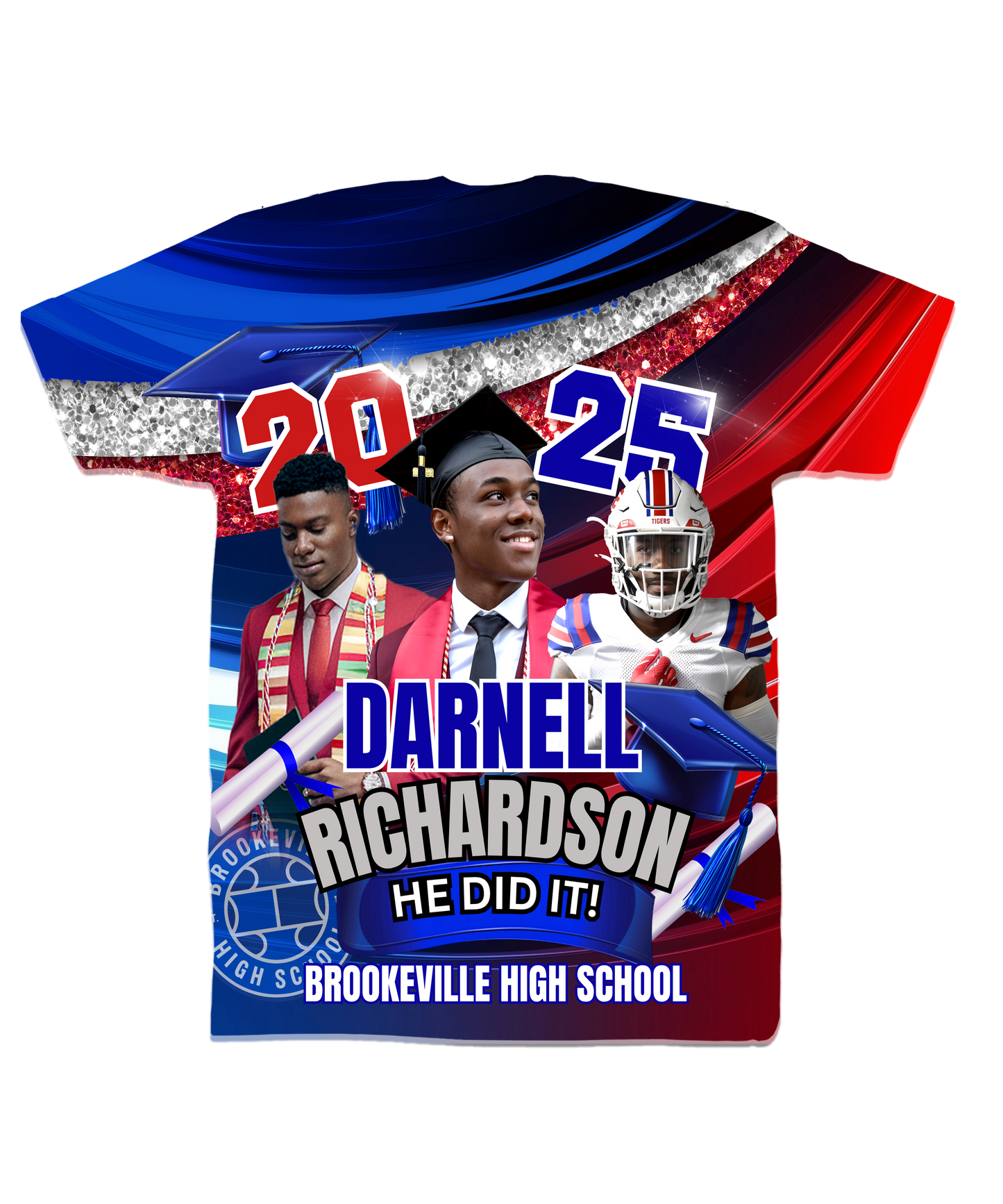GRAD 2025 3D SHIRT