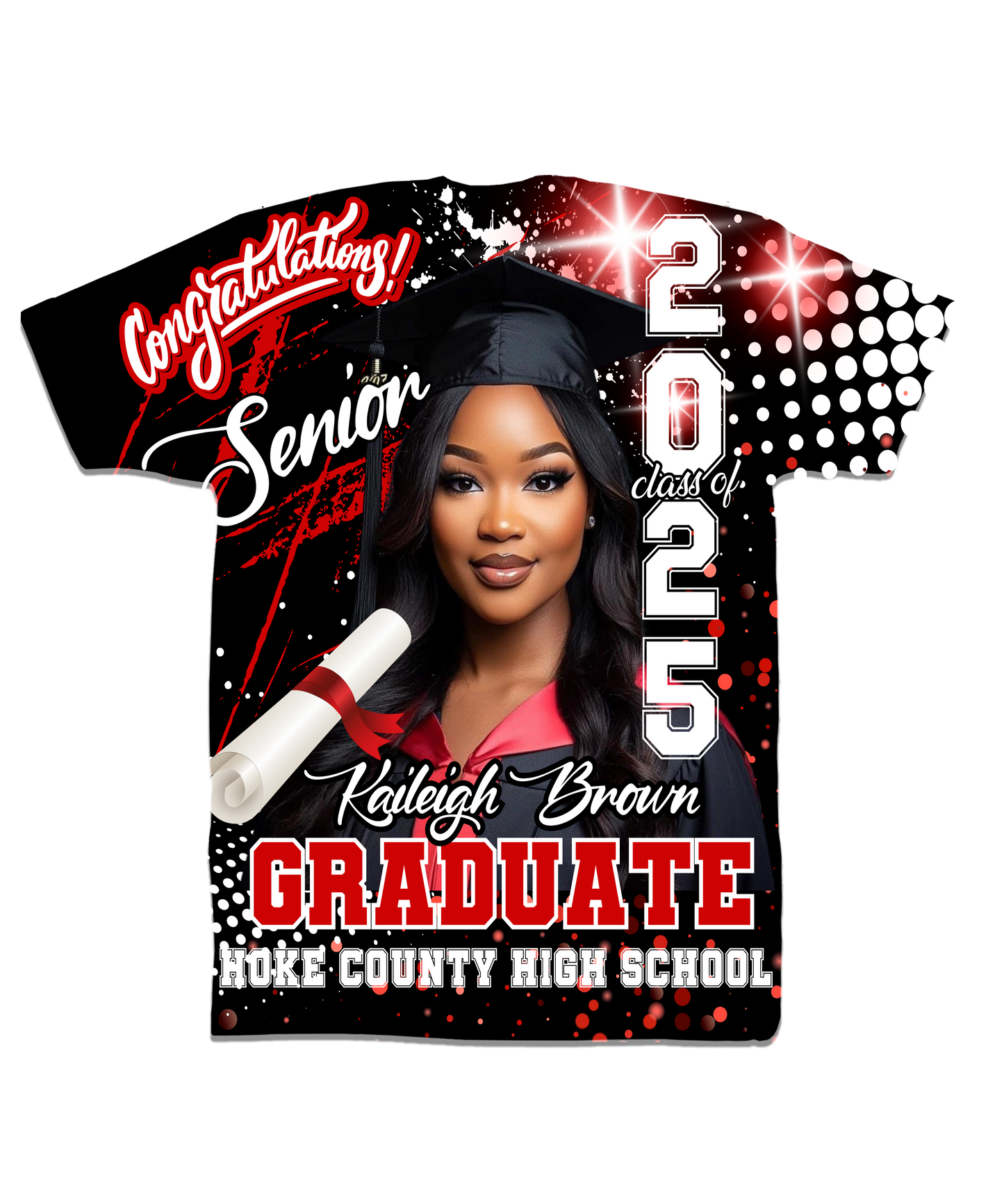 GRAD 2025 3D SHIRT