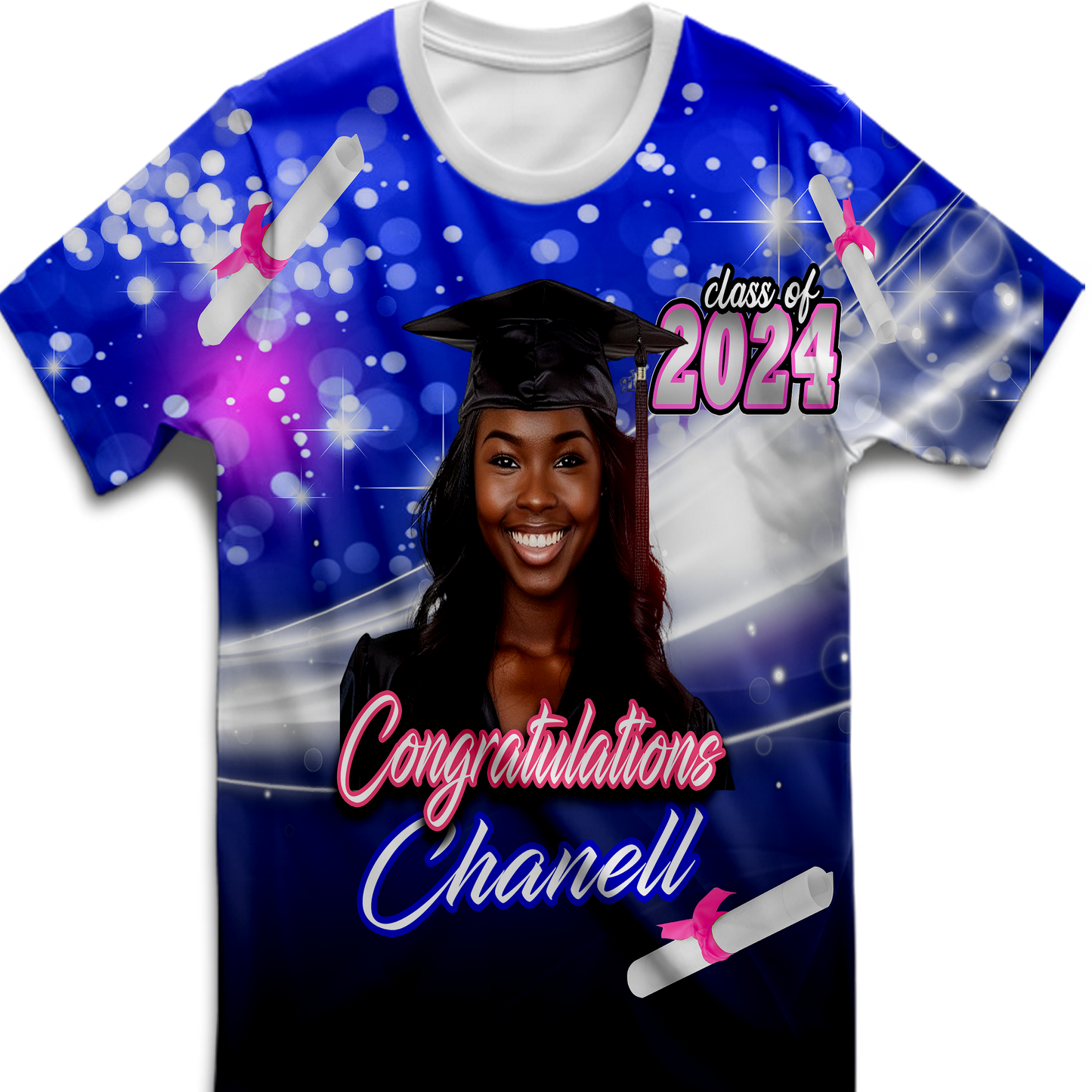 Graduation 3D/ Allover Shirt